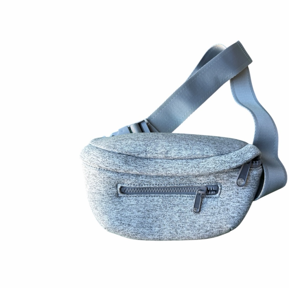 Dagne Dover Light Gray Men’s Belt Bag